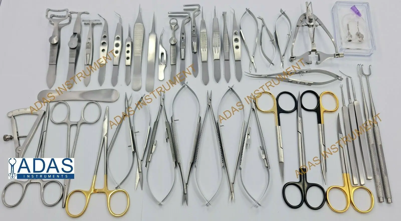 20 Pcs Eye Micro Minor Surgery Ophthalmic Surgery Micro Surgical Instruments Set