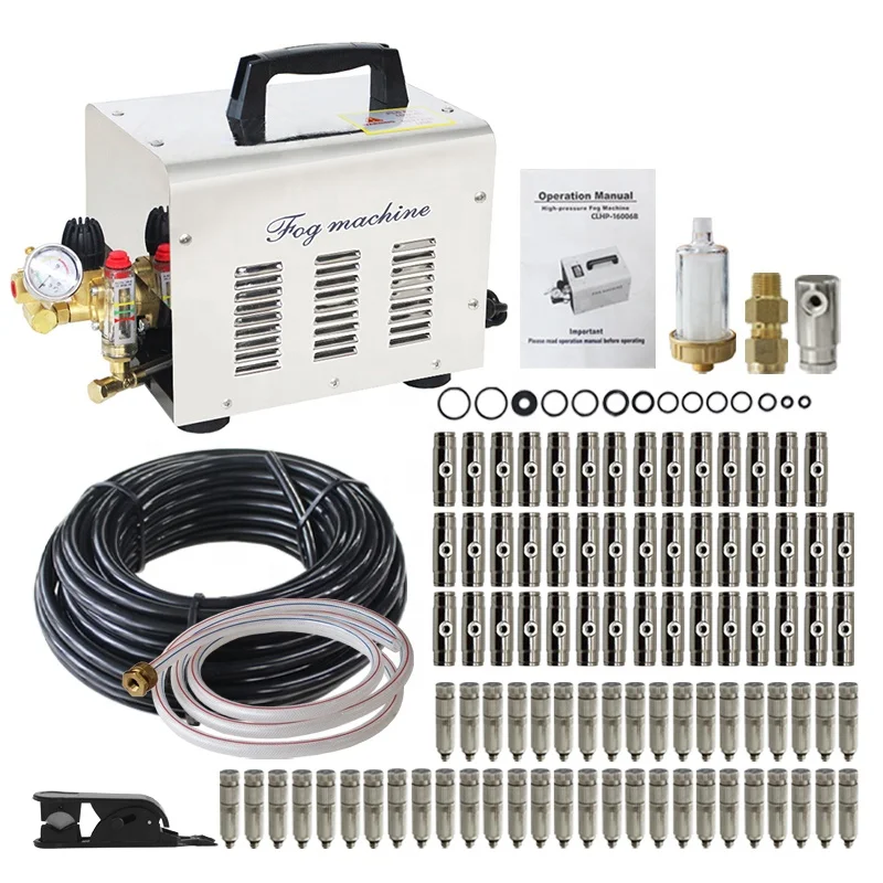 Hot Sale Digital Timer 3L/Min Garden Irrigation Fog Machine Outdoor Misting Cooling System Mist Water Spray for Irrigation