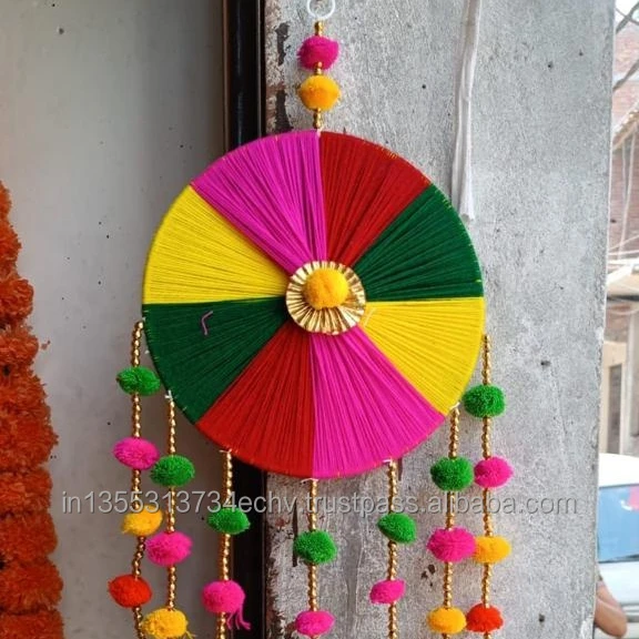 New Arrival Handmade Decoration Item Gota Pati Dream Catchers For All Decoration Home Decor Door Hanging Dorr Valence