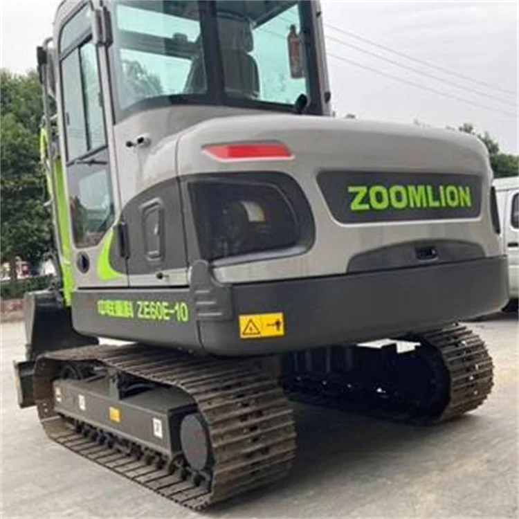 Used 6 ton excavator. Used ZOOMLION excavator ZE60E-10, cheap international shipping from China!