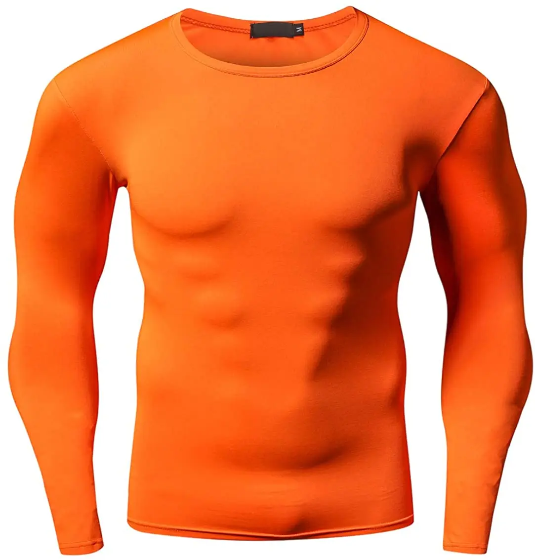 Mens Performance drifit T Shirt Sport long Sleeve Raglan Sleeve Style Tee Custom Gym T-shirt