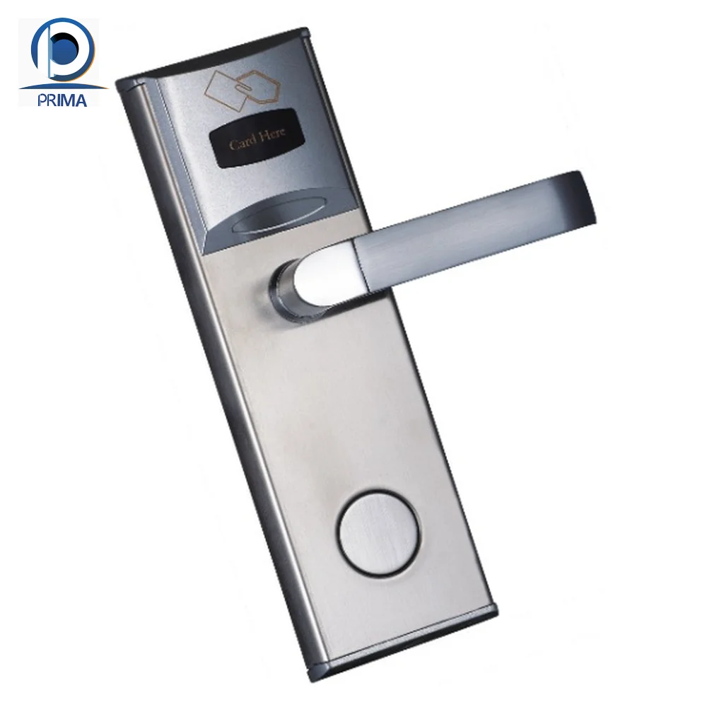 Smart Luxury ANSI mortise USA Hostel RF key card digi lock 13.56Mhz MF Proximity Card lock for hotel room door