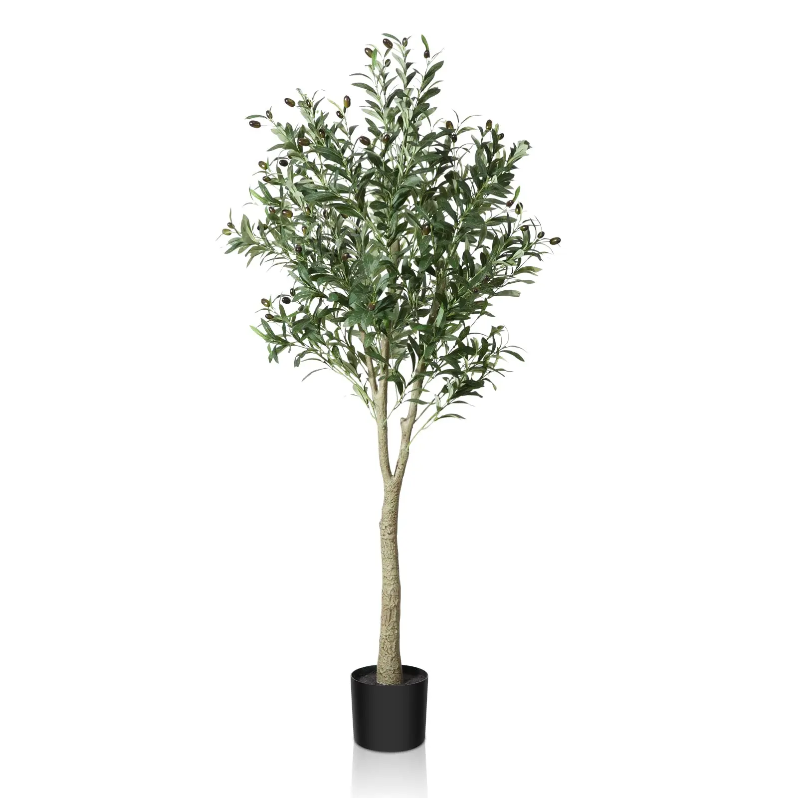 artificial olive tree faux ornamental potted plants fake indoor tree custom wooden silk plastic fiberglass tree trunks plant
