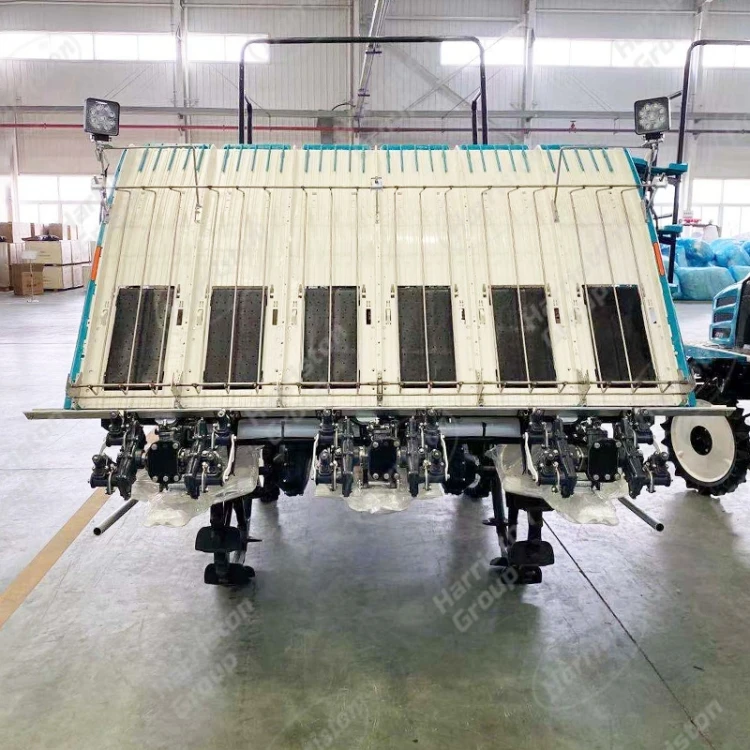 2ZG-6 high-efficiency 6-row high-speed rice transplanter for sale
