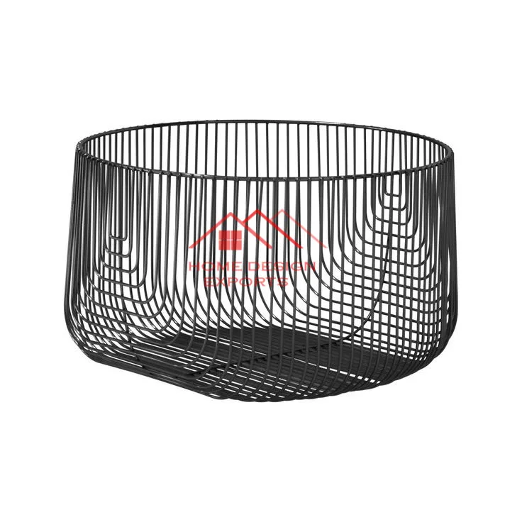 Handmade Metal Basket With Luxury Designed & High Grade Quality Material Made Basket For Home Decor And Kitchen Uses.