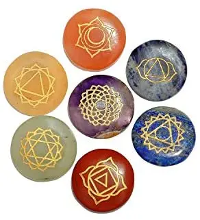 Wholesale 7 Chakra Reiki set For Sale Reiki Healing Set wholesale chakra reiki Set High Quality Wooden Chakra Box