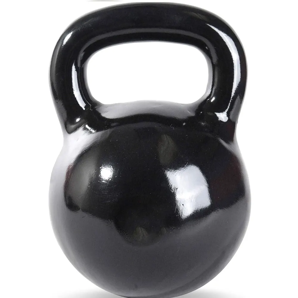 Custom Logo Kettlebell Unique Design Competition Kettle Bell Weights Gym Black Cast Iron Powder Coated Kettlebell