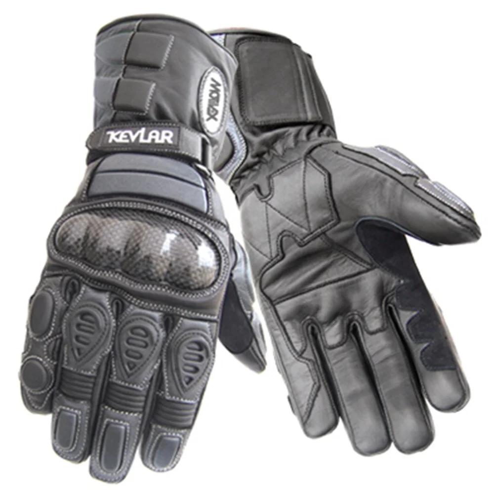Motorbike Racing Gloves Biker Motorcycle Guantes De Moto Leather Glove Hand Protection Motorrad Motocross Road Race Gloves