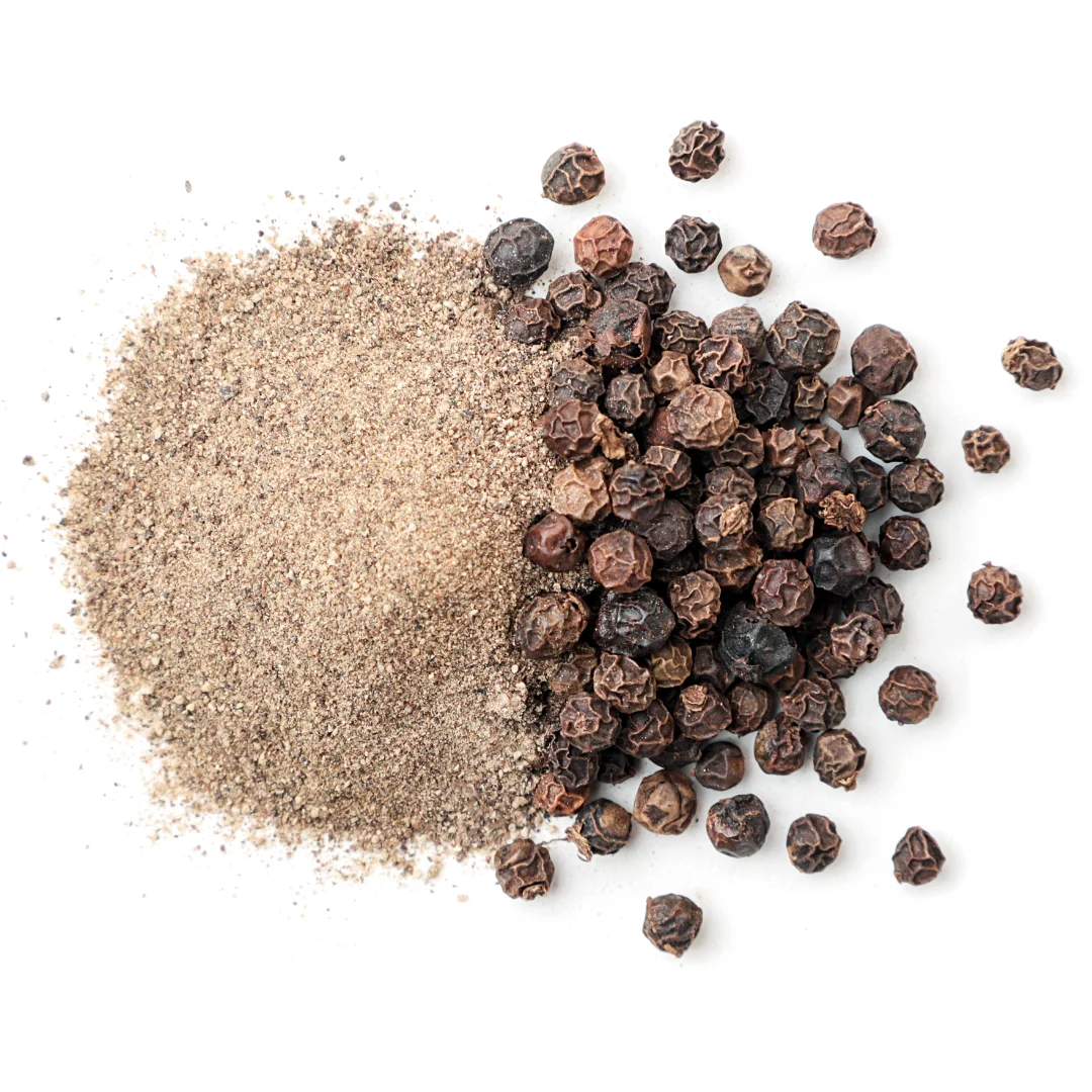 100% High Quality Herbs and Spices Food Ingredient Vietnamese Black Pepper Powder 18 Mesh