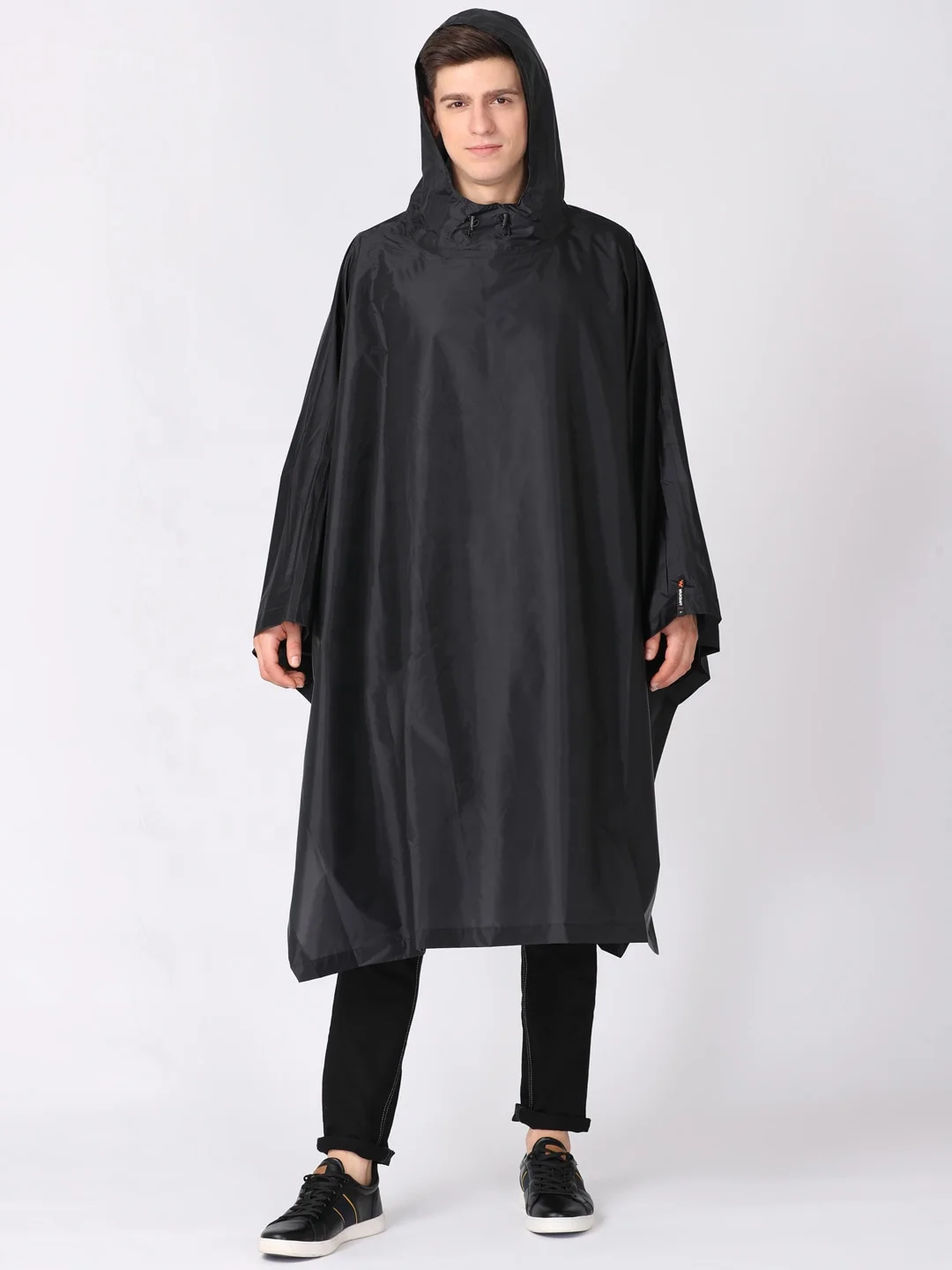 Fashion Women Man Raincoat Adult Clear Transparent Camping Hoodie Rainwear Suit Thickened Waterproof Rain Poncho Coat