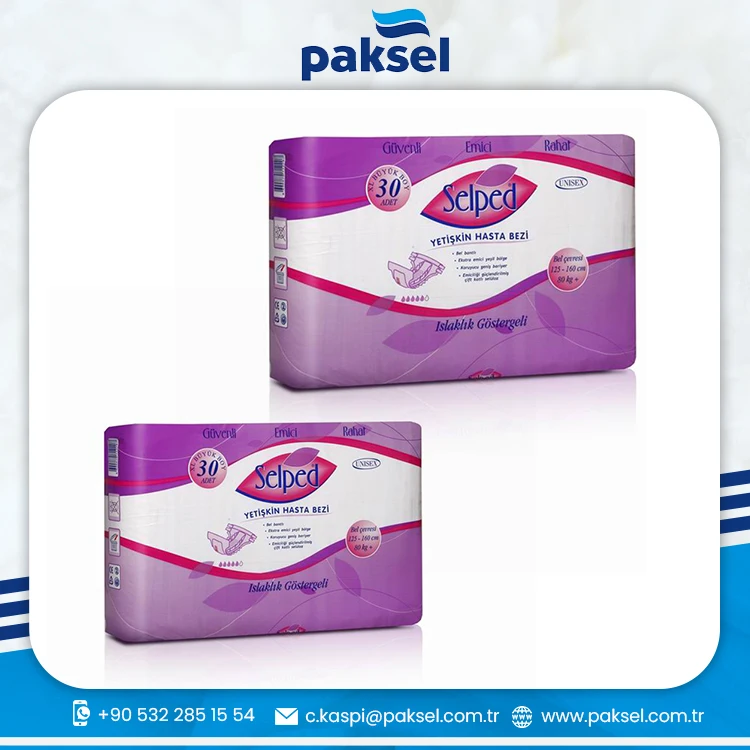 Wholesale Price Selped Adult Unisex Diaper Soft Breathable Unisex Adult Diaper Senior Adult Diaper