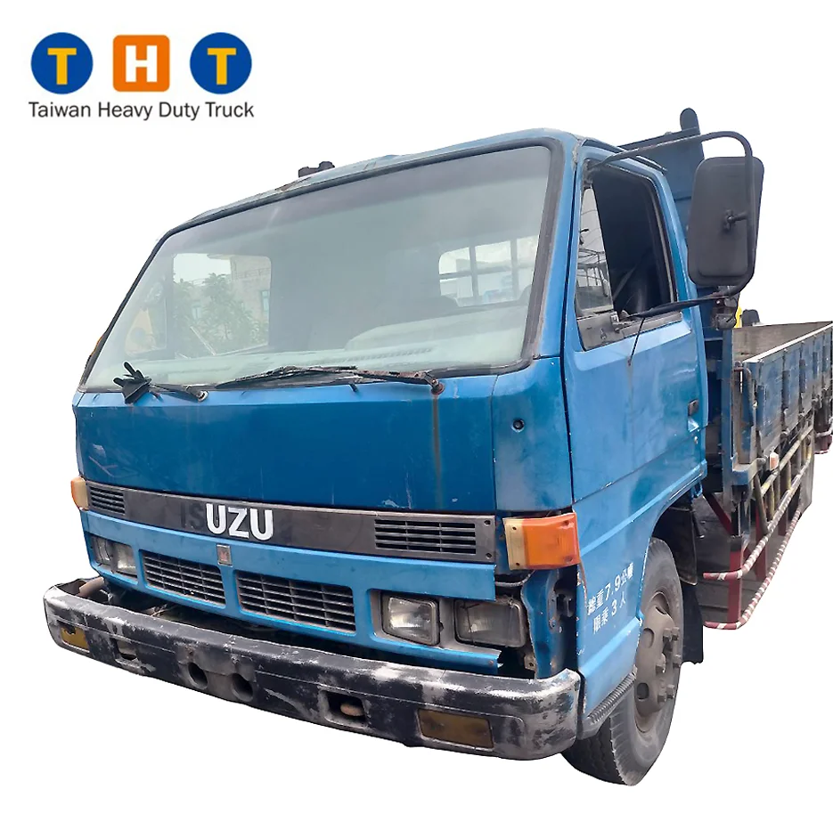 Used Diesel Engine Used Truck NPR59 4BD1 3856CC 1988Y 7.9TON For ISUZU