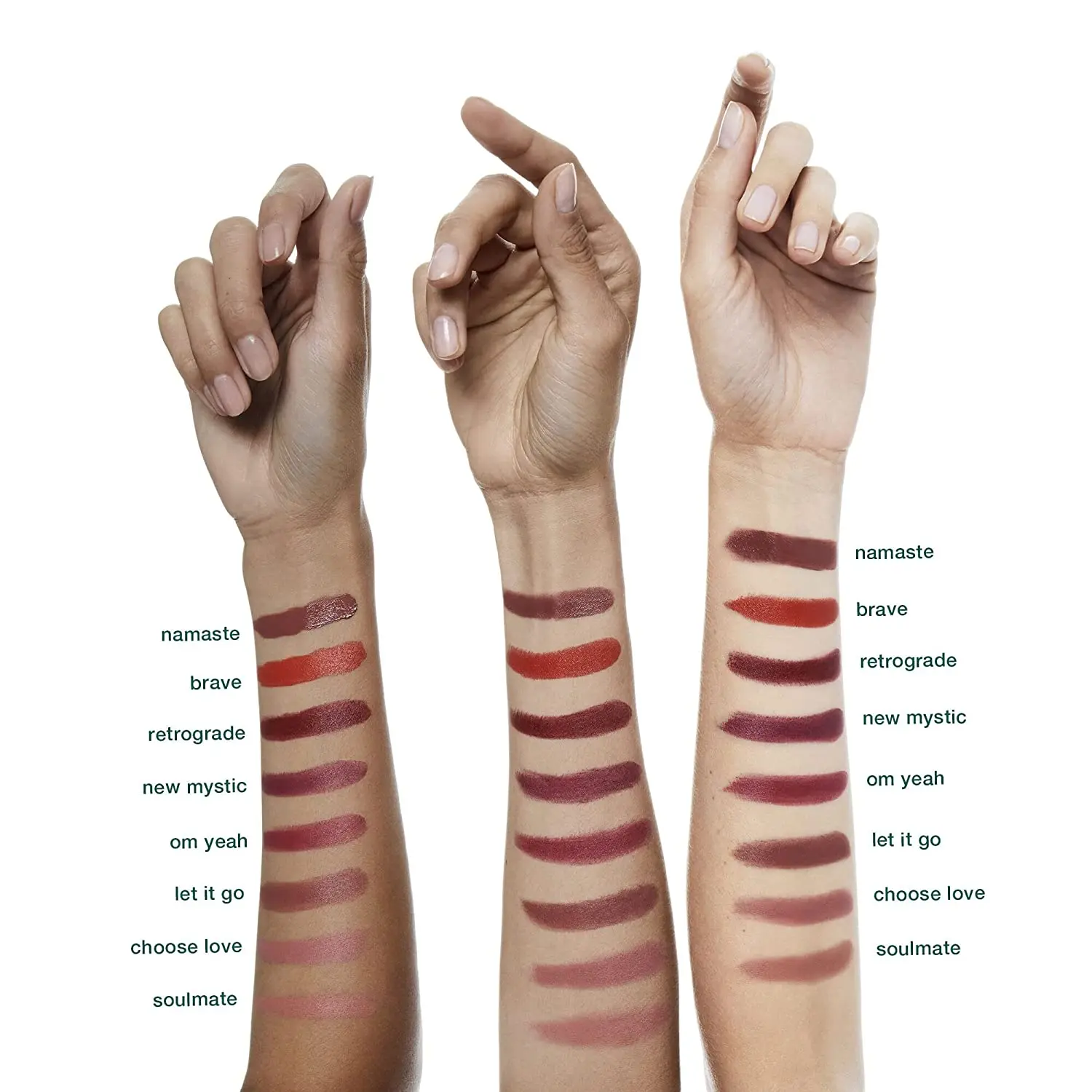 Nourishing Satin Lipstick Long-wearing Cream Moisture Semi-Matte White Natural Lipstick for Dry Skin