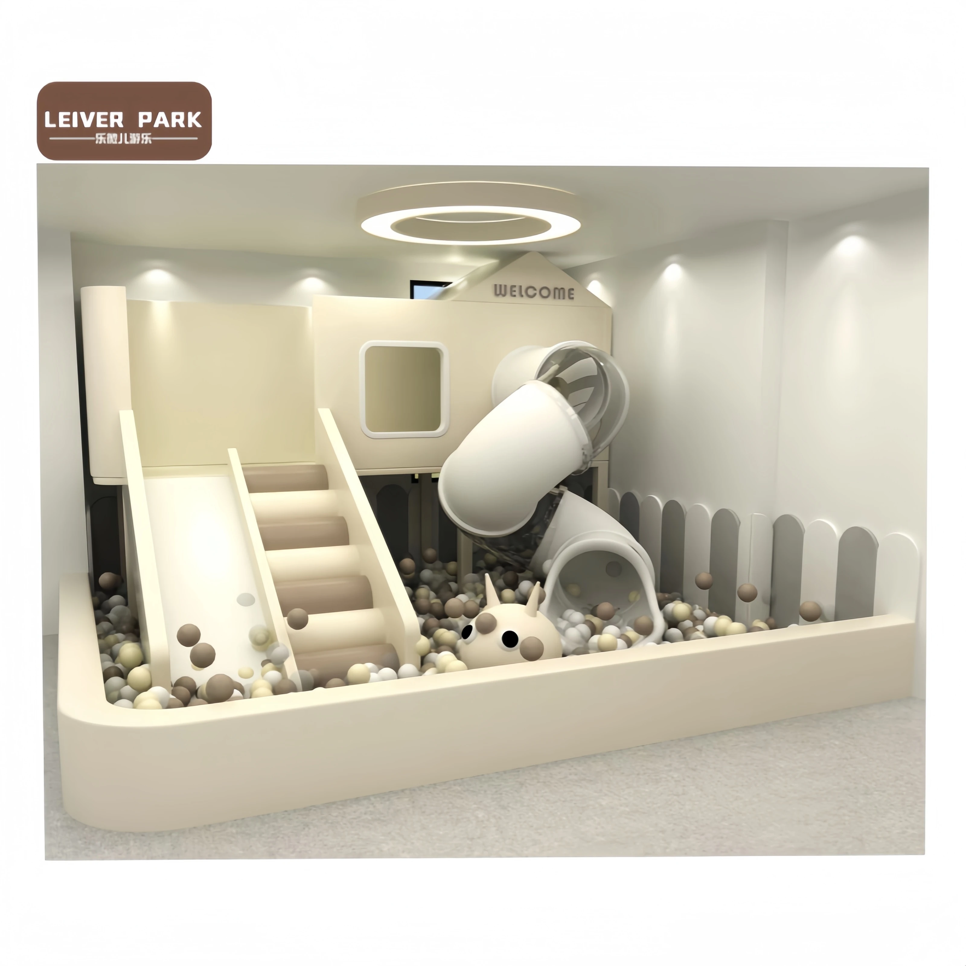 Certificated Indoor Kids Playground Soft Play Equipment With Tube Slide Kids Play Toddler Playground Indoor Children Playground