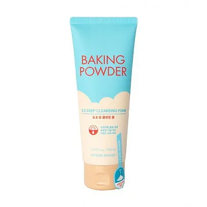 Korean Best selling makeup ETUDE HOUSE  Baking Powder B.B Deep Cleansing Foam 160ml