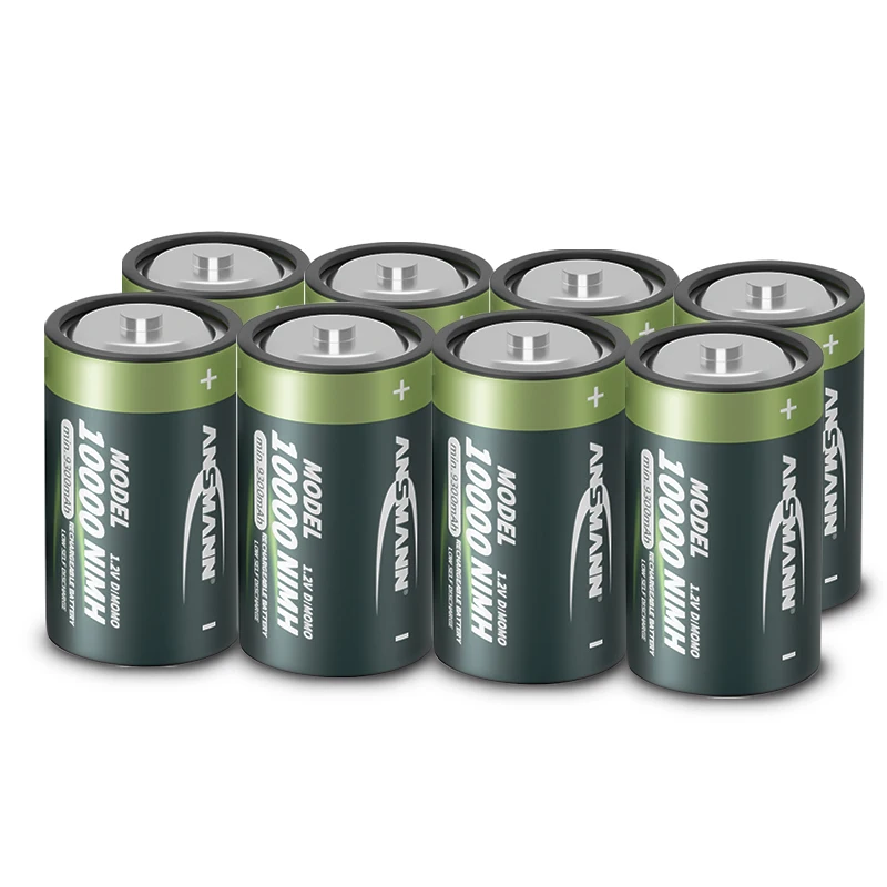 Super Large Capacity Capable of 1500 Cycles Rechargeable 10000mAh Nickel Hydrogen Battery