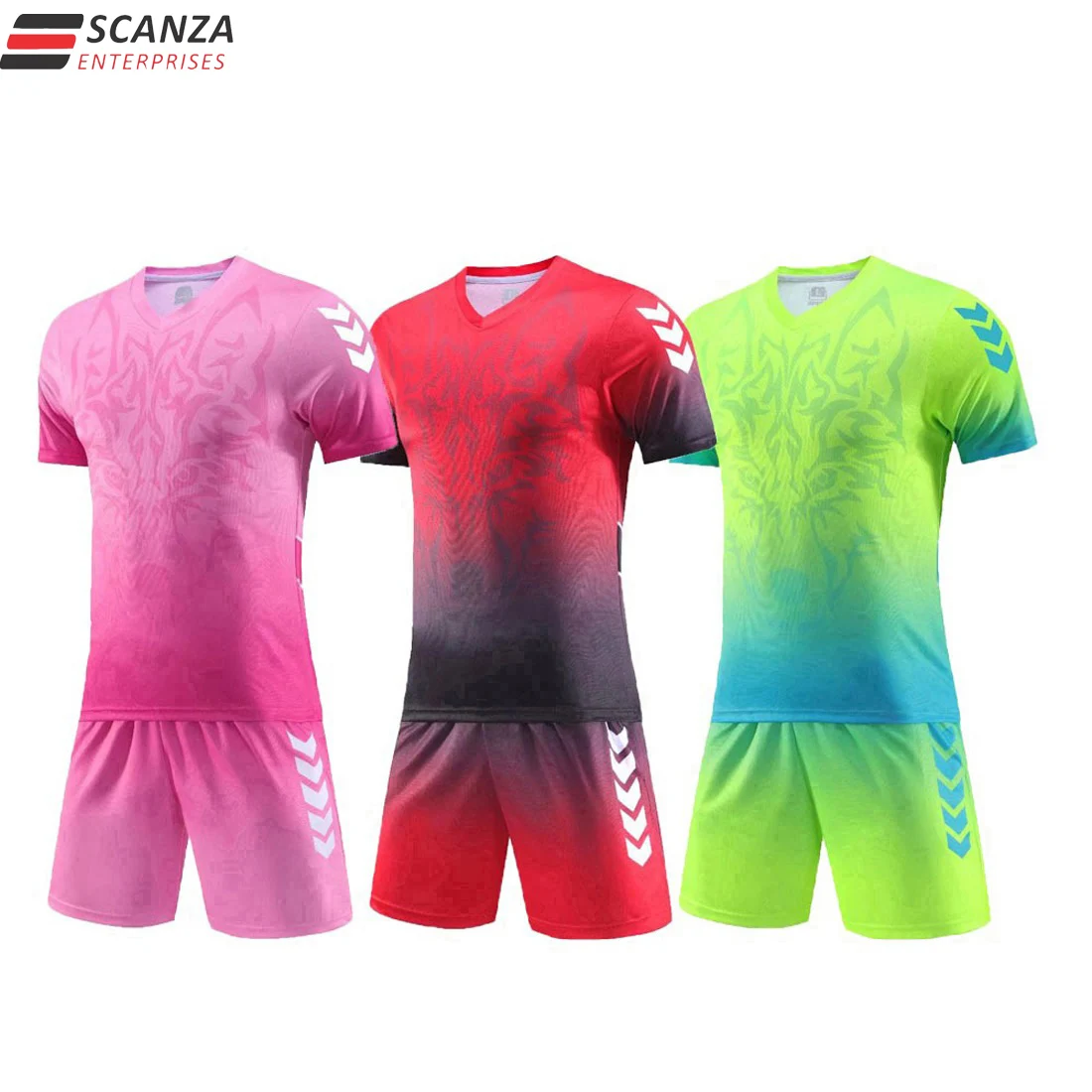 Customize Logo Printed Manufacture slim fit football jersey shirts wholesale sublimation full set soccer uniform Low Price
