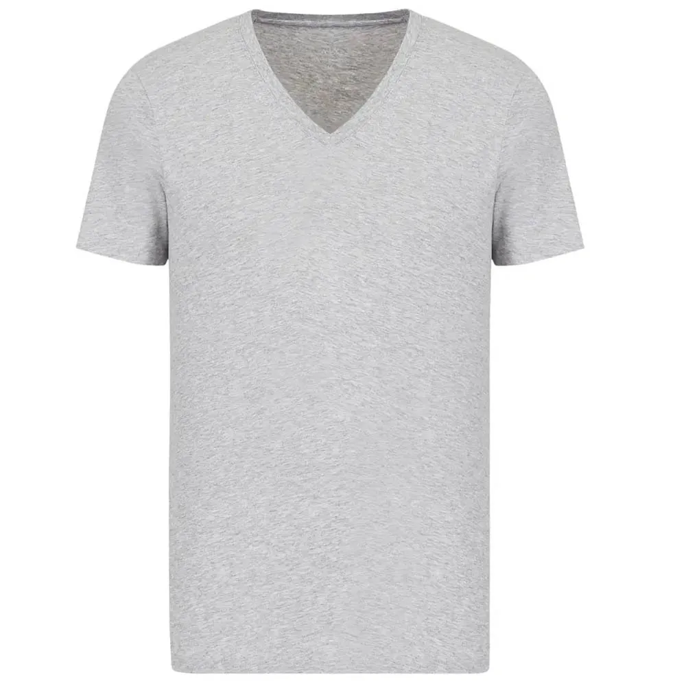 New Model T Shirt Cotton V- Neck  Solid Colors Best Quality Chip Price 100% Cotton Tee Shirt For Men And Women