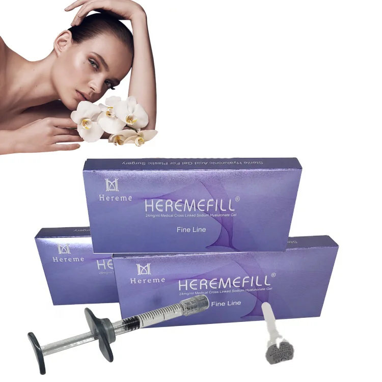 Heremefill Cross-Linked Hyaluronic Acid Dermal Filler Body Nose Face Lip Enhancement Fillers