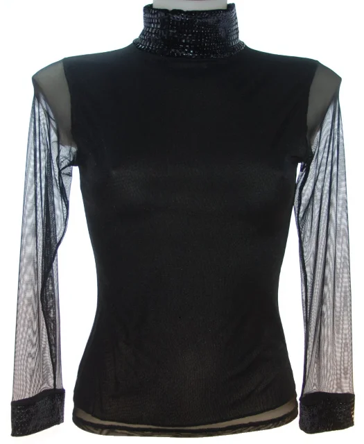 exclusive  Italian  luxury cocktail top  for women Fall winter high quality details   slim fit  elegant event