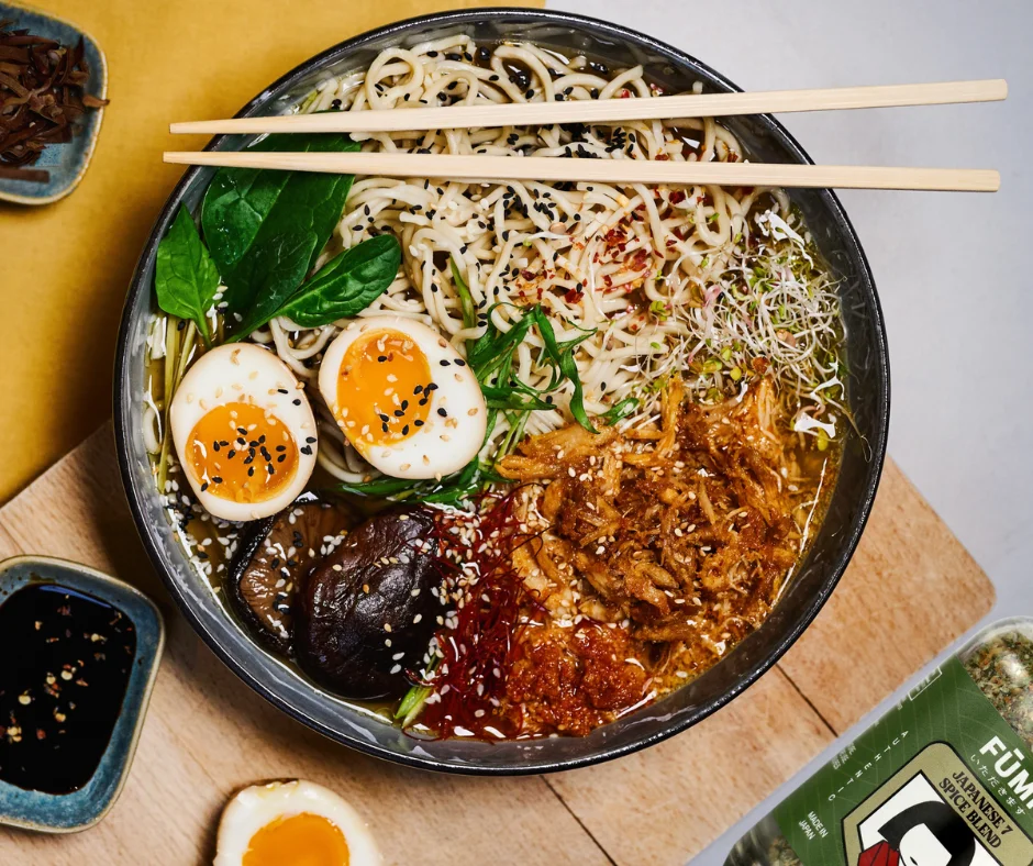 FUMI Japanese Shichimi Salt Gourmet Seasoning for Culinary Delights | Authentic Japanese Spices 7 Spices Blend of Pepper & More