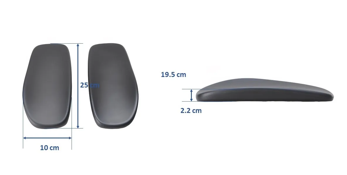 BIFMA CERTIFIED COMFORT PU PADS FOR OFFICE CHAIR PARTS