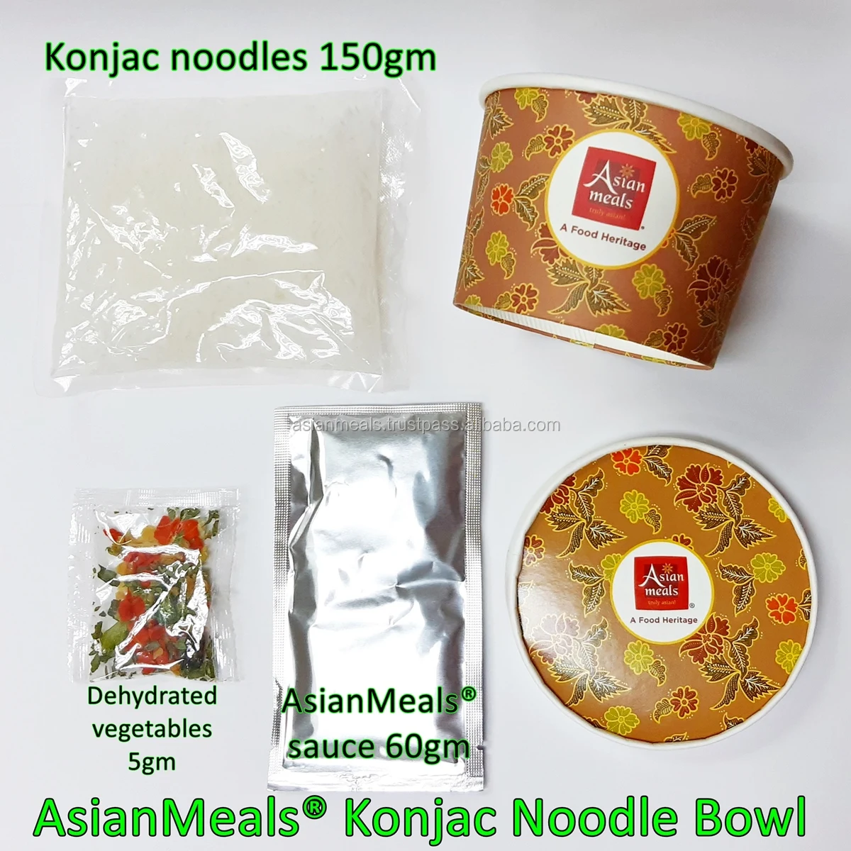 Fast Delivery Homemade Authentic Creamy  Vegan Friendly Satay Sauce Convenient Instants Konjac Noodle Pack Malaysia Manufacture
