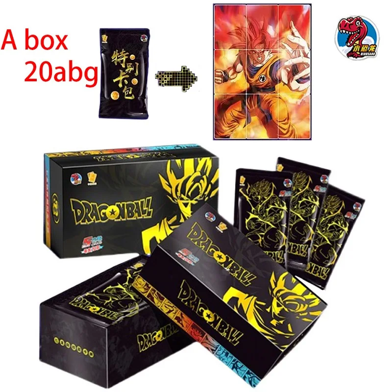 Dragon Ball Card Anime Figures Character Super Saiyan Son Goku  Battle Flash Card Game Collection Card