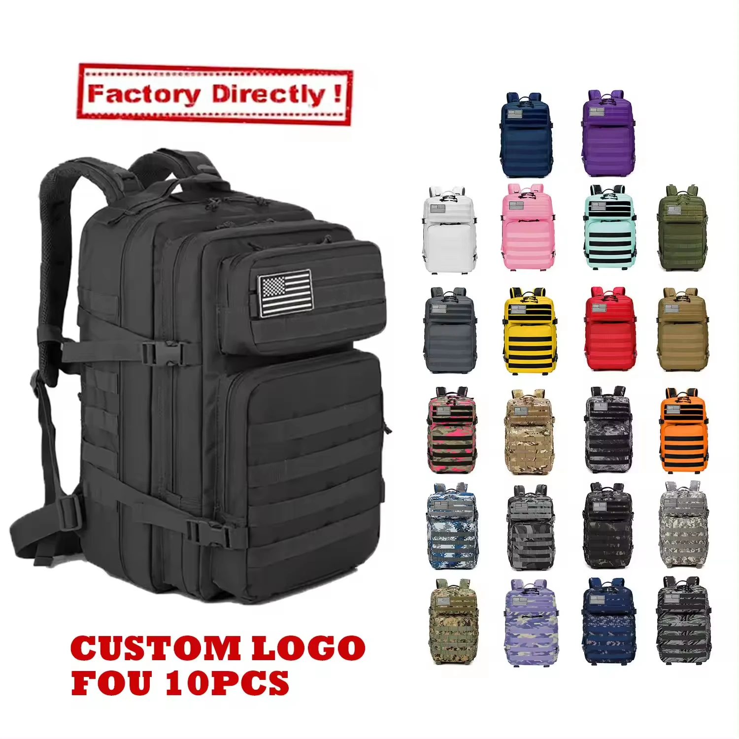 Водонепроницаемый рюкзак Tatica Mochila Tactico 25l 45l 900D