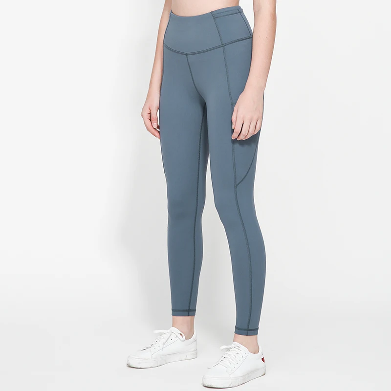 High Quality Spandex Polyester Leggings Quick Dry Wholesale Leggings Breathable Yoga Mesh Leggings