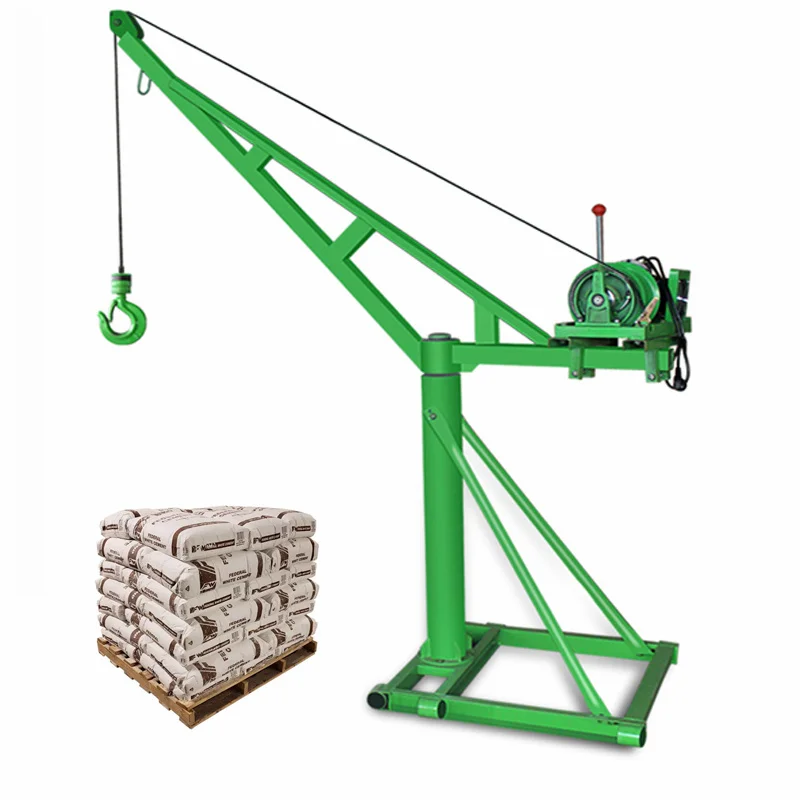 500 кг небольшие строительные подъемники Обезьяна кран мини-подъемник бетонный подъемник