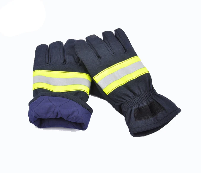 Cheap Price Leather STANDARD 3 Layer Fire Fighter Emergency Rescue Structural firefighting gloves