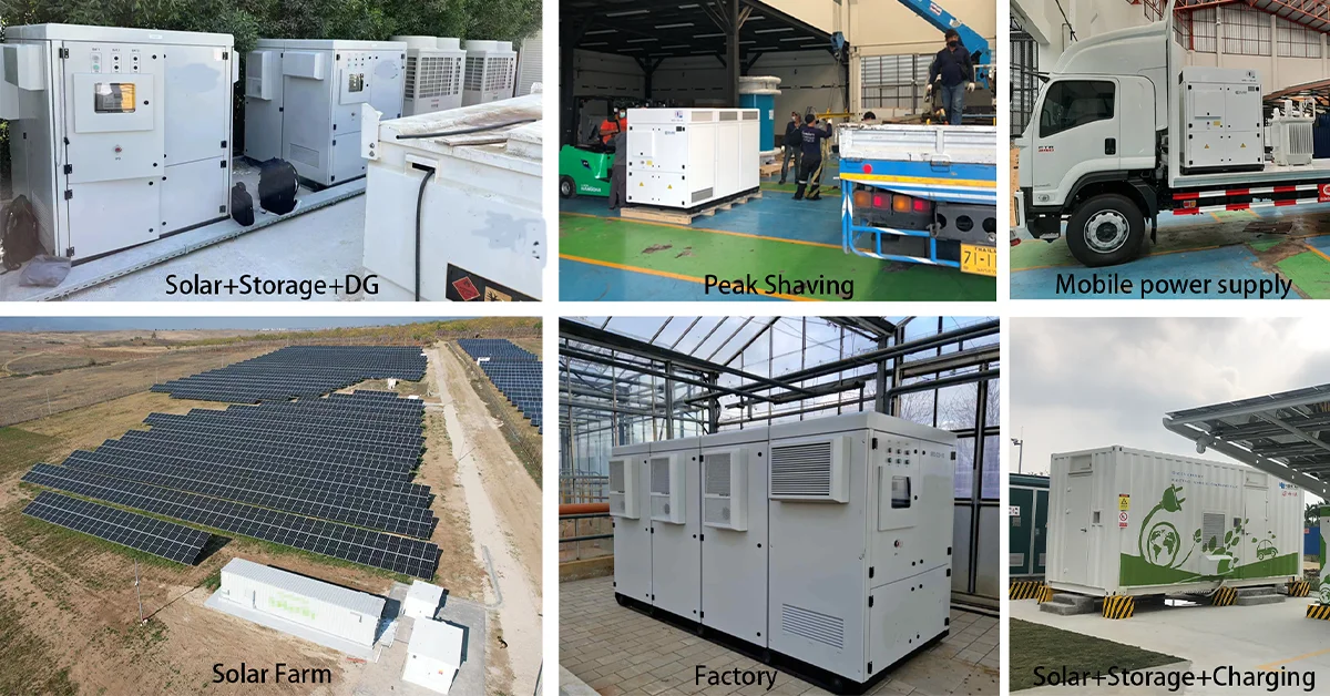 SCU 200kw power conversion system PCS and 300kwh lithium battery integrated Battery Energy Storage System BESS