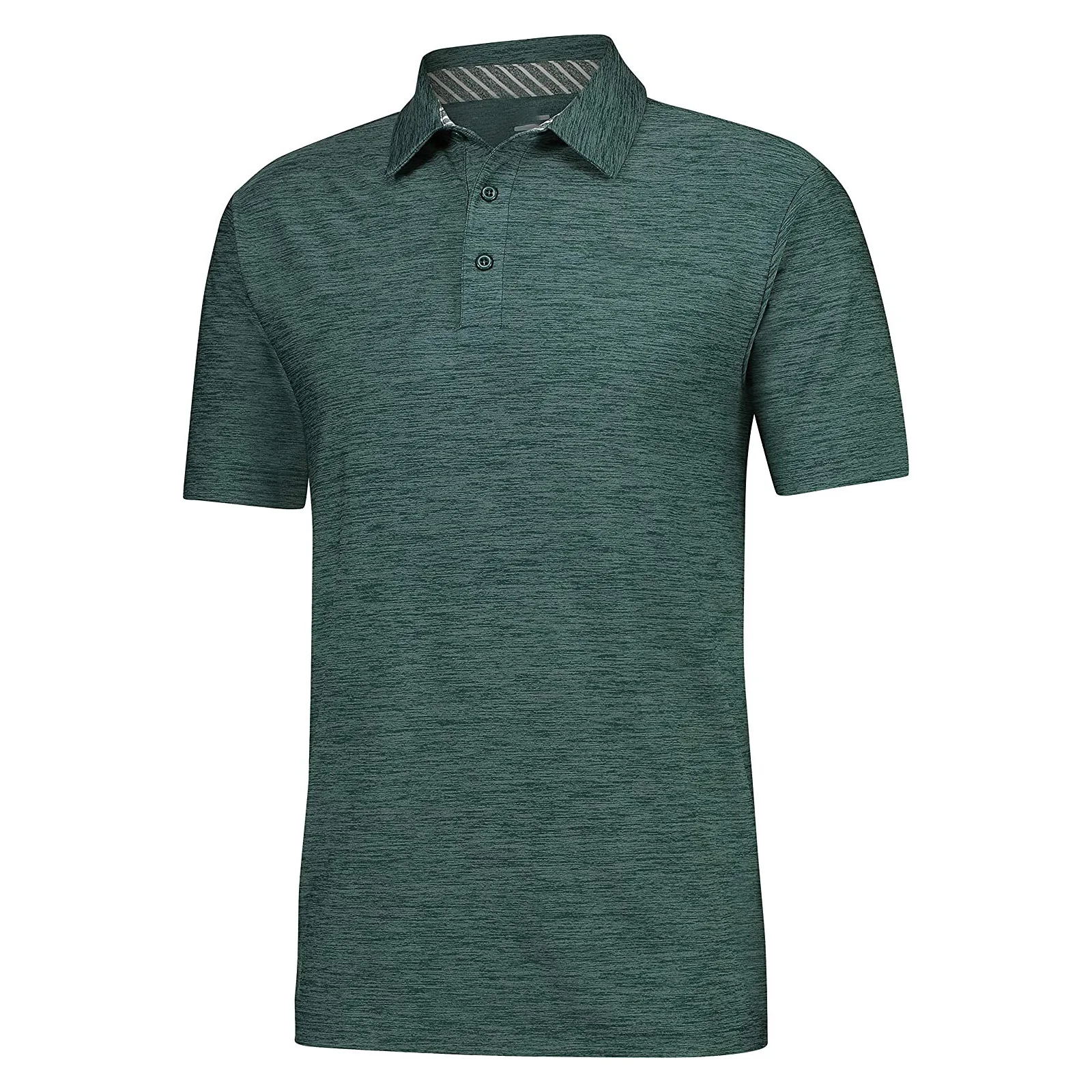 Brand New Custom Logo Pattern Golf Neck Shirts for Men Short Sleeve Polo Shirt Athletic Casual Collared Premium T-Shirt