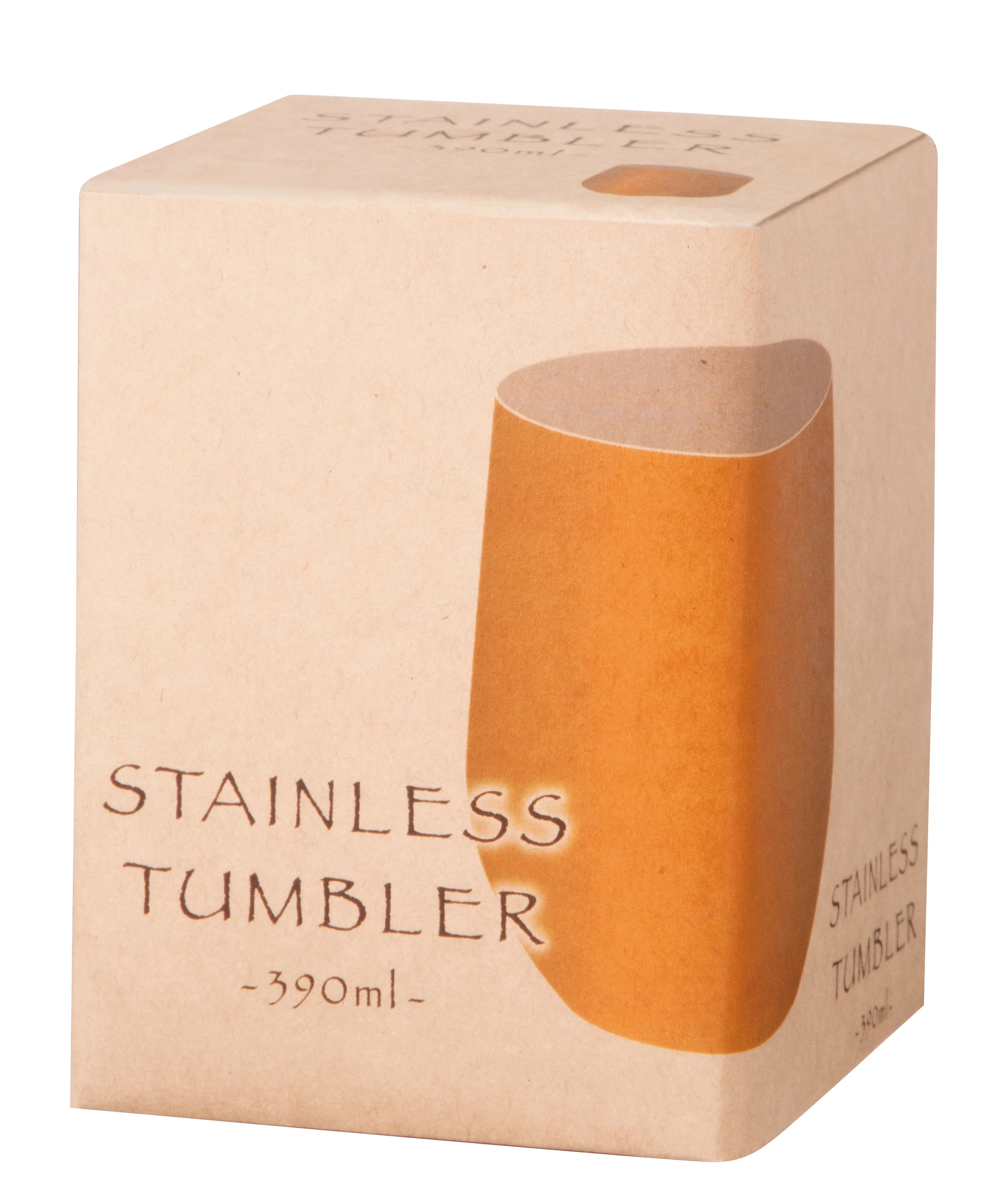 Vacuum stainless steel thermo tumbler 390ml(Champagne Gold)