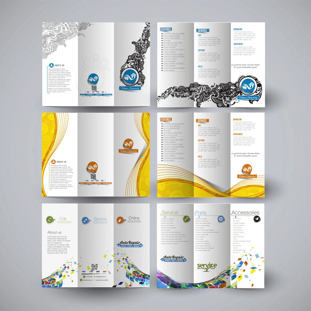 Premium Custom Flyers Printing Wholesale High-quality Affordable Flyer Printing Services For Business Marketing OEM Service