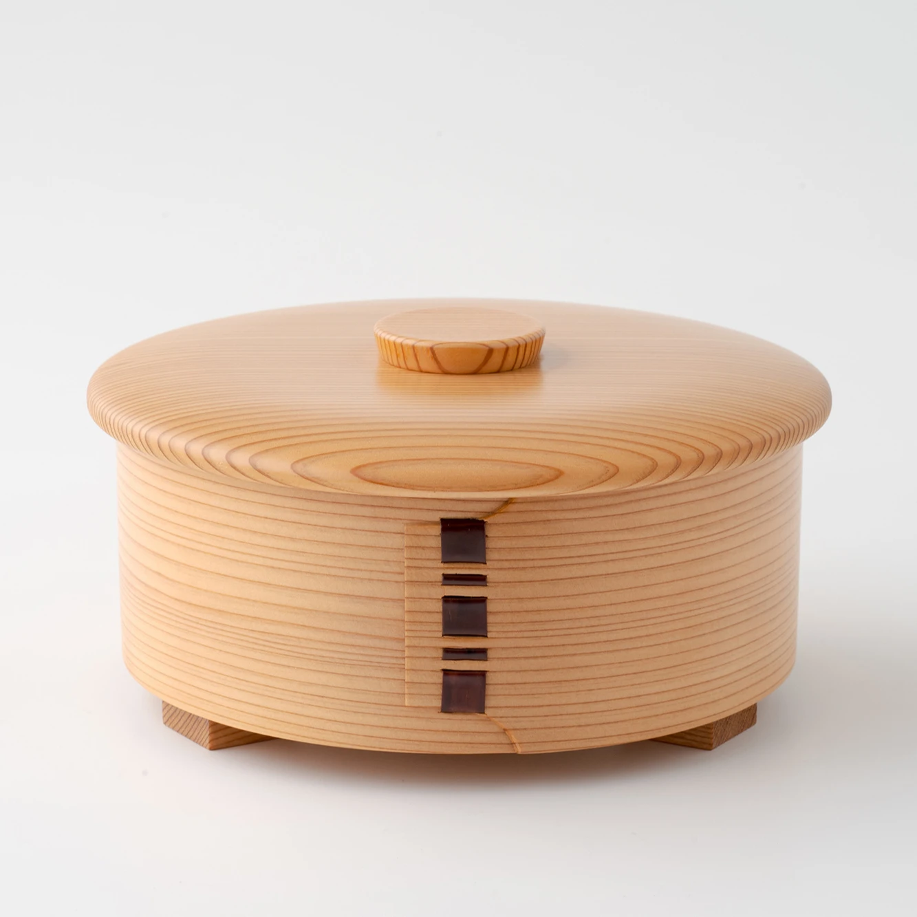 Japanese Afternoon Tea Stand Wooden Plate Candy Dish With Lid Handmade Traditional Products Made In Japan