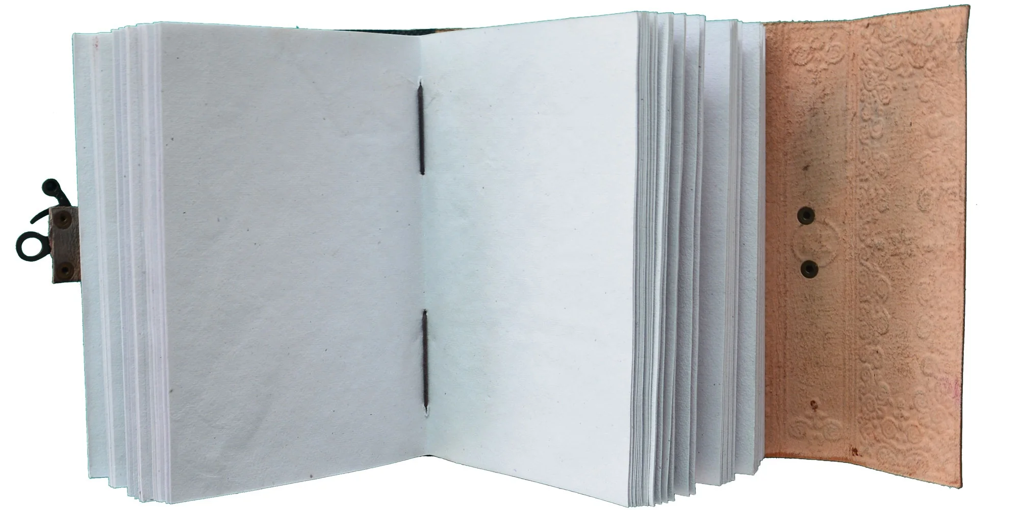 Stone Embossed Genuine Leather Bound Journal Diary Notebook Travel book with blank Unlined pages to write for Men Women Gift