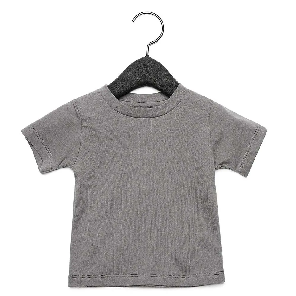Bella + Canvas 3001T Toddler Jersey T Shirts Baby Crew Neck T-Shirt