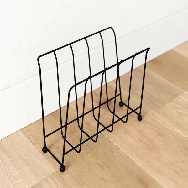 Latest Book Newspaper Magazine Display Wall Hanging Racks For Living Room Decor Customized Designer Racks & Holder For Sale