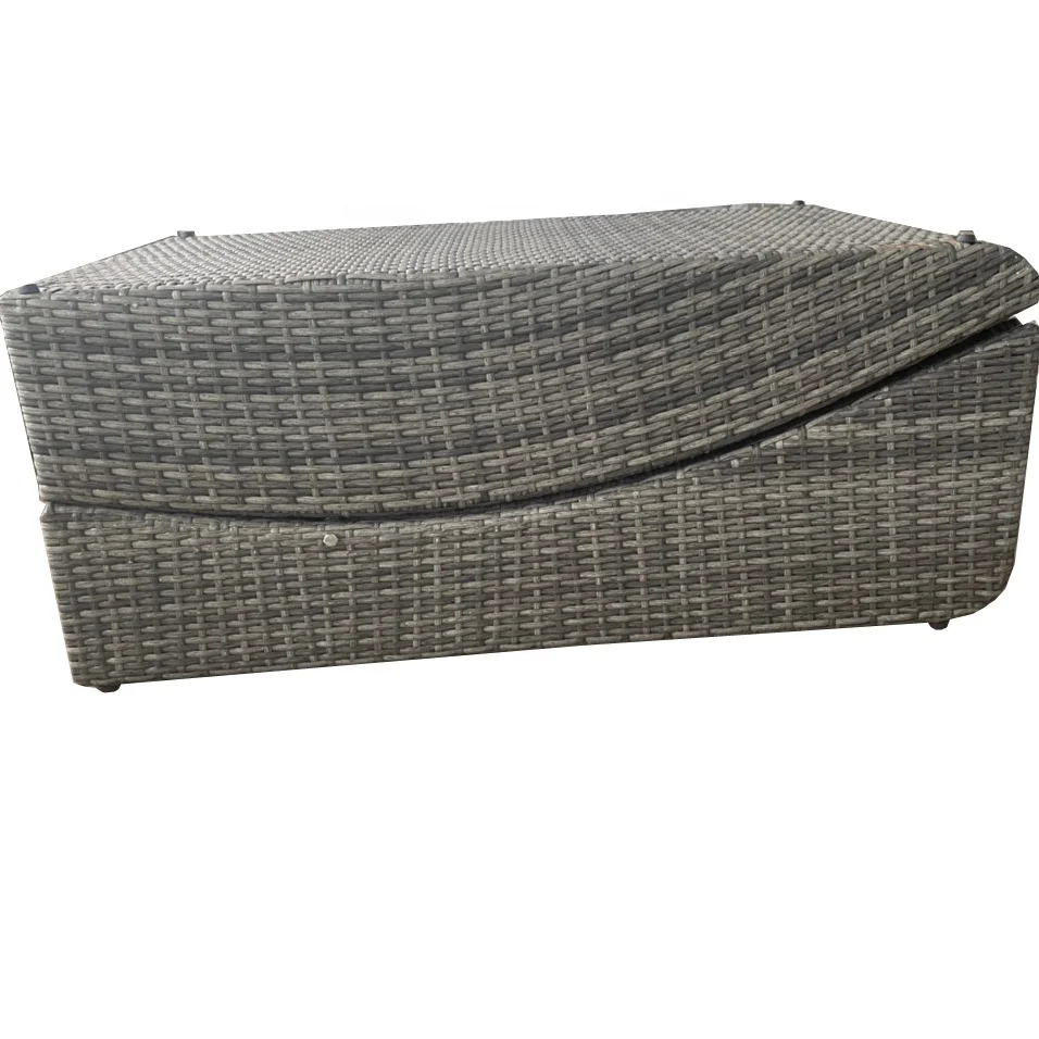 PRBS-084 Wholesale outdoor wicker rattan small leisure Sun Lounger Made in Vietnam - Folding bed