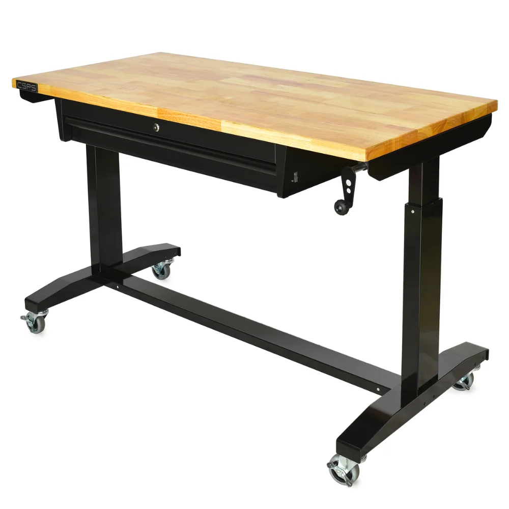 Wholesale 132cm Adjustable Height Workbench Noiseless Sit-Stand Desk  Modern for Mechanic Garage Industry Workshop Lifting Table