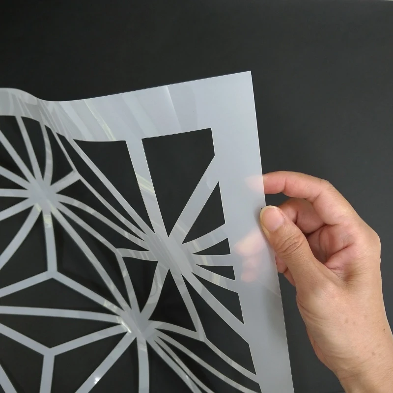 Прочный пластиковый большой трафарет для рисования на стене и