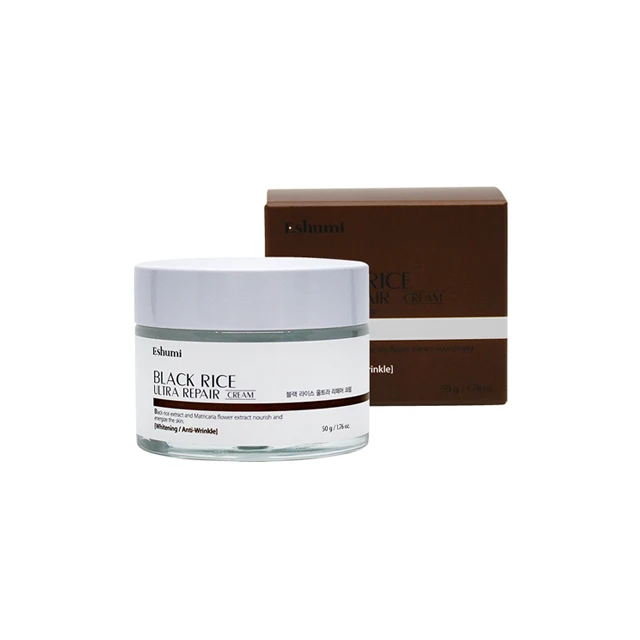 Good Product in The Korea Moisture and soft elasticity Eshumi Black rice Ultra Repair Cream High Quality and Hot Selling