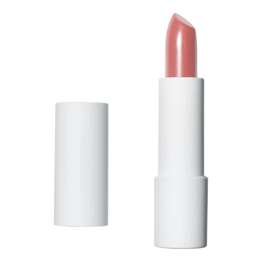 Nourishing Satin Lipstick Long-wearing Cream Moisture Semi-Matte White Natural Lipstick for Dry Skin