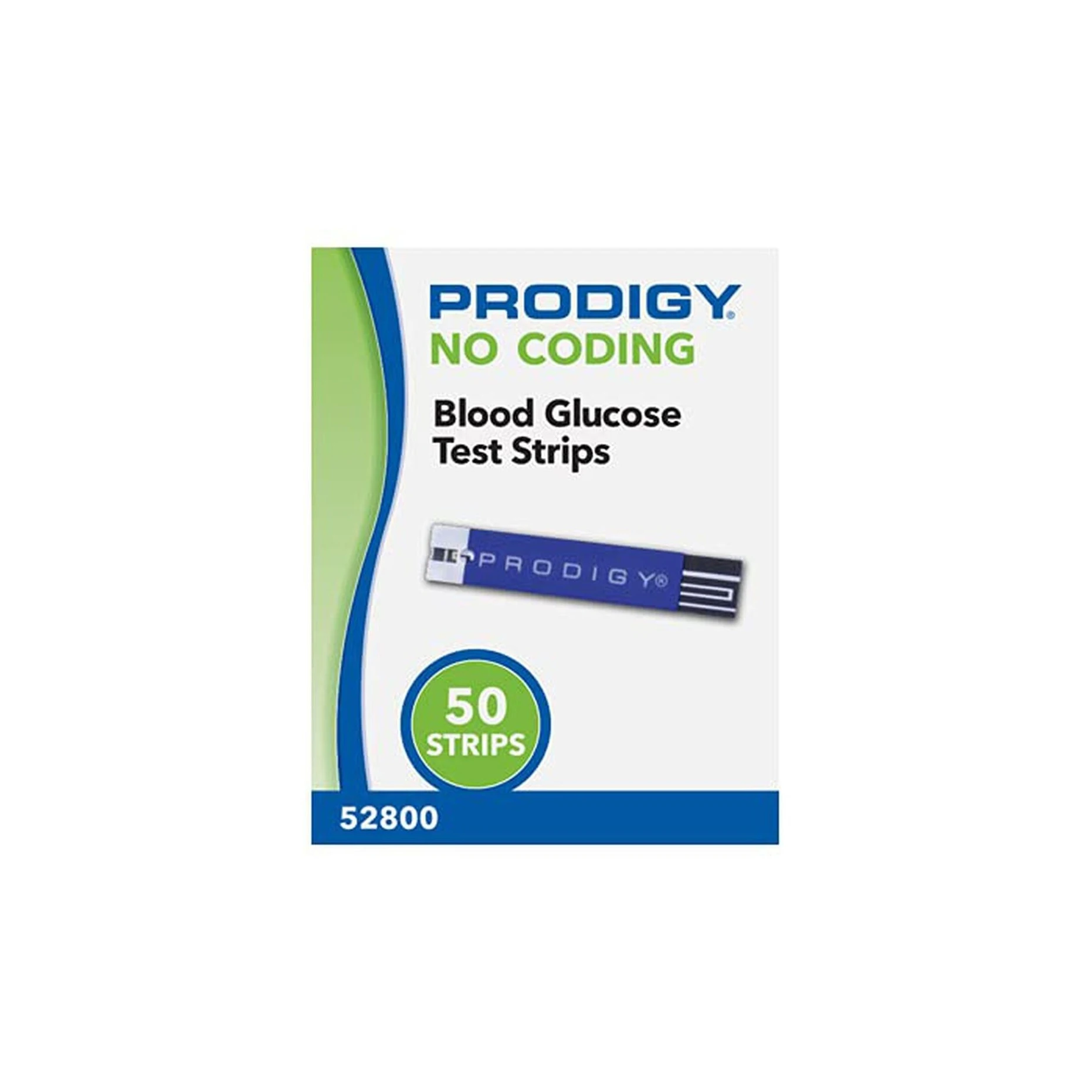 Prodigy test strip Blue Blood Glucose Test Strip (50 count)