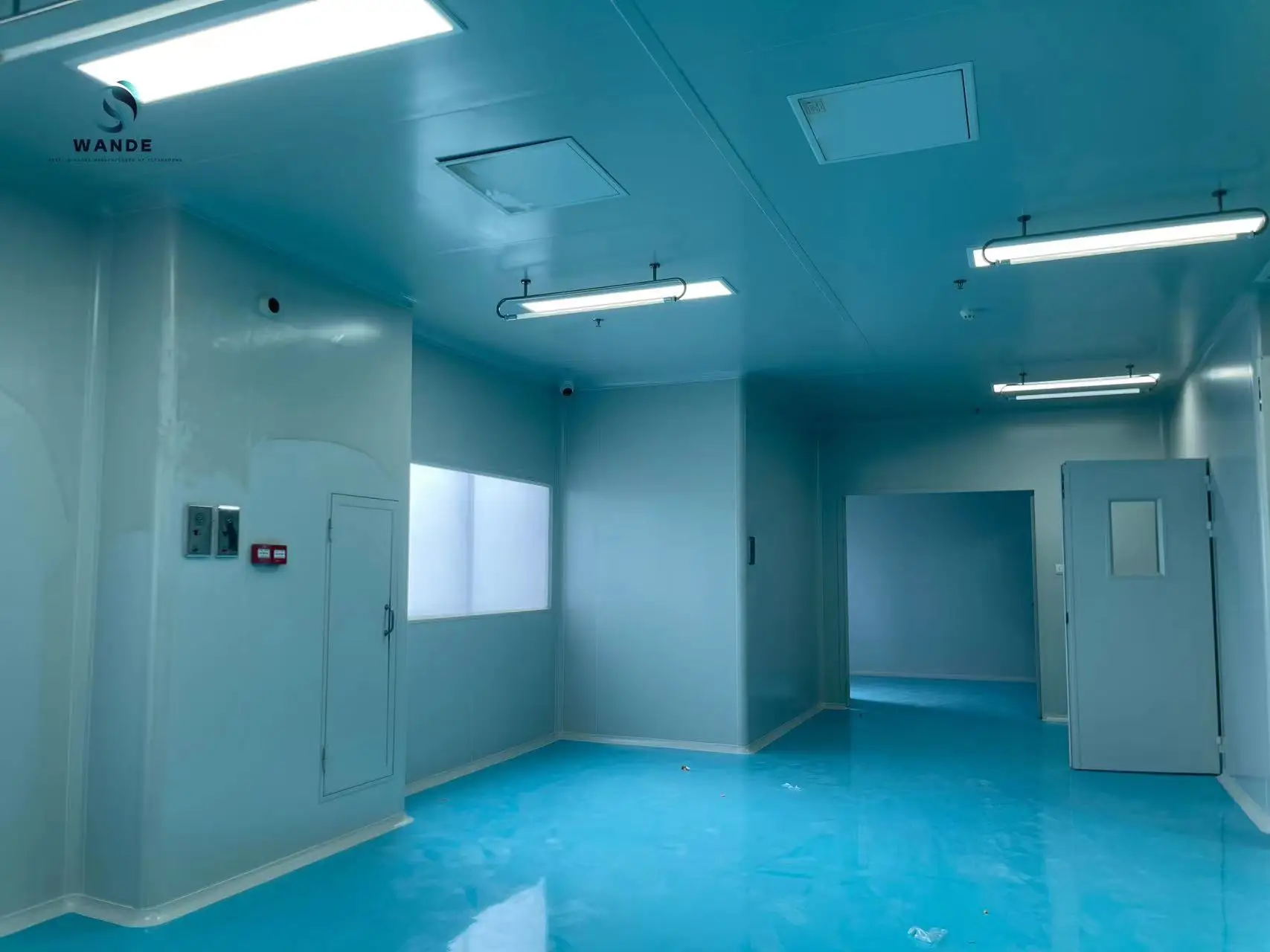 New Gmp Cleanroom Epoxy LED Panel Cleanroom GMP Gowning for Manufacturing Plant Industries Cleanroom