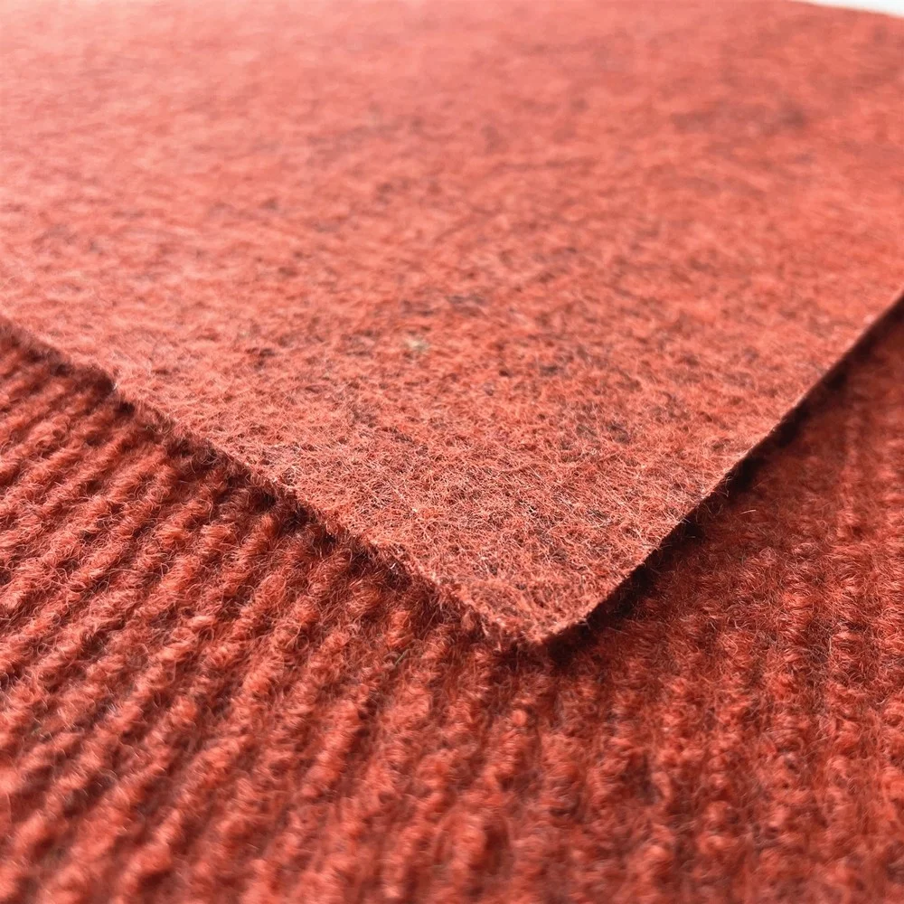 Ribbed Striped Exhibition Carpet Event Carpet for Commercial Wedding Rectangle Polybag or PP Woven Bag Customized Color 1000m2