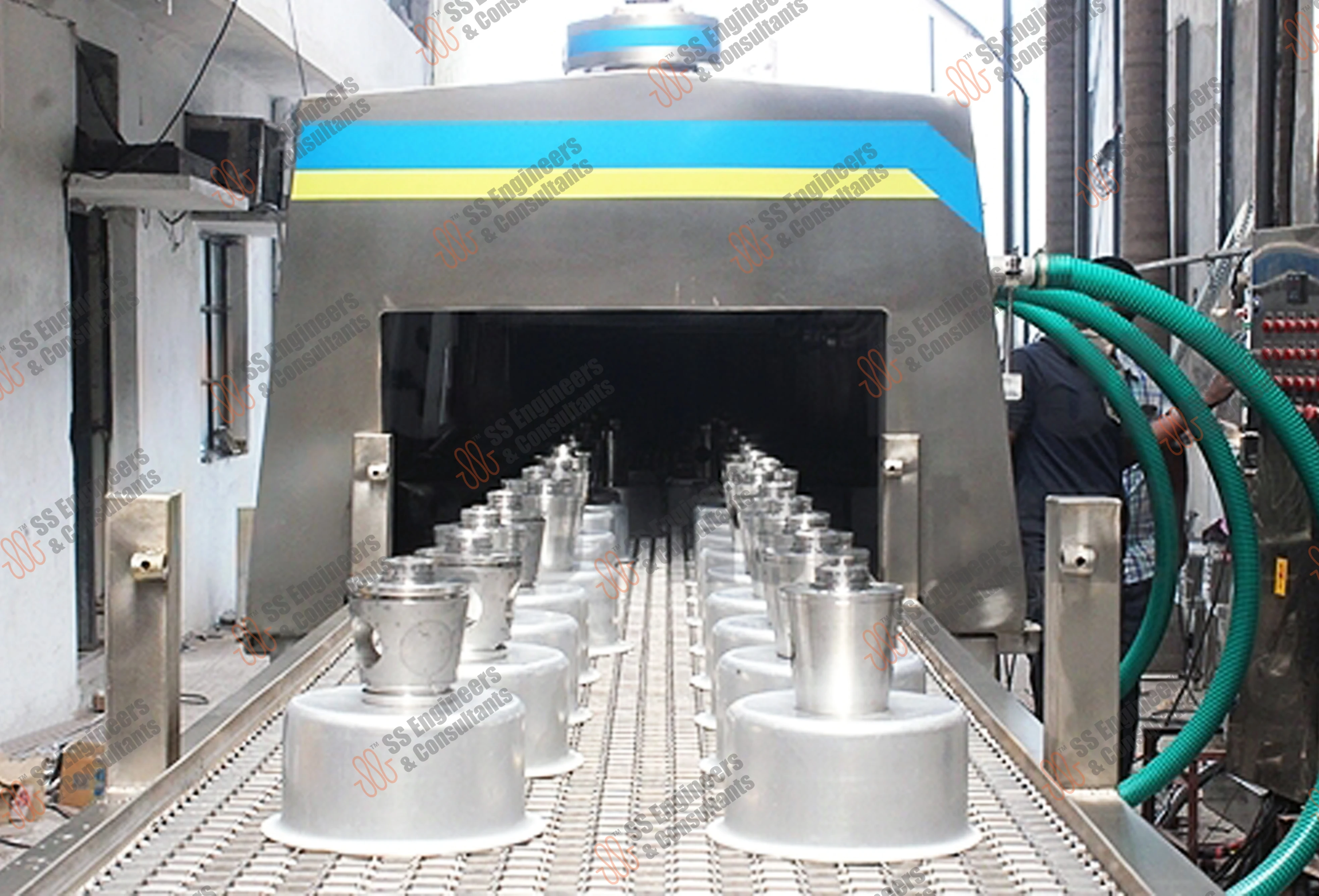 Industrial Auto Car Parts Engine Block Spark Plug Hardware Oil Rust Degreasing Industrial Degreasing Machine