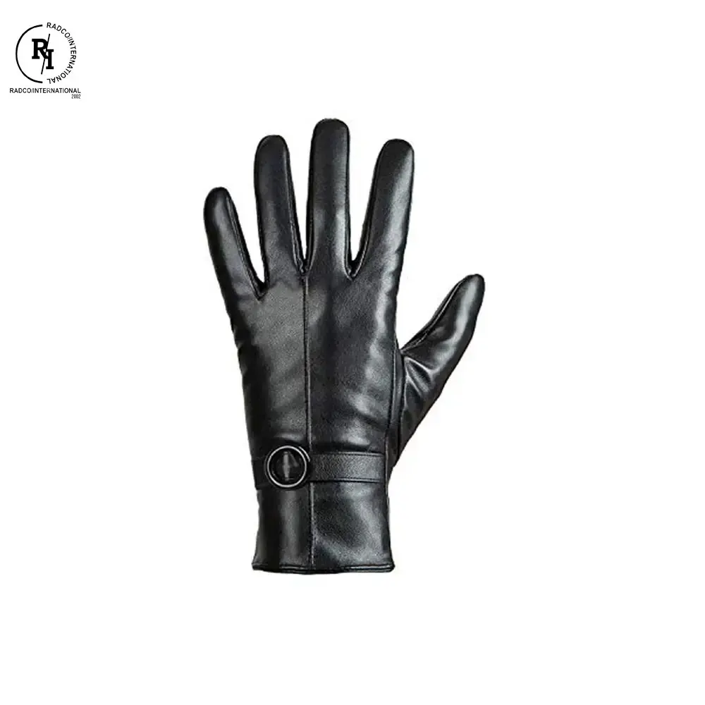Factory Direct Supply Soft Fabric Fashion Leather Gloves New Arrival Casual Wear Daily Life Fashion Leather Gloves